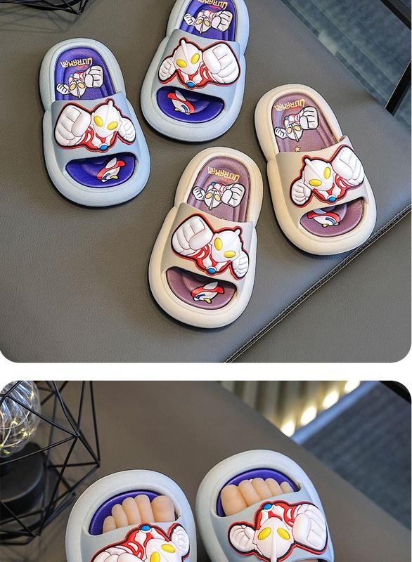 Product Introduction of Children's Slippers Boys Home Bathroom Non-Slip Shit Feeling Boys Baby Sandals 29