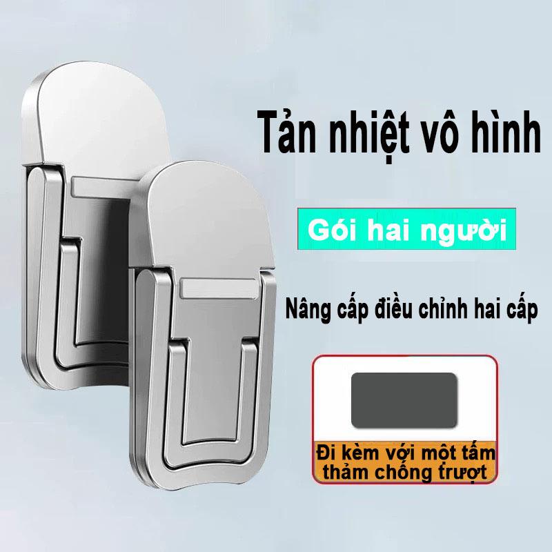 Mini portable gập tăng tản nhiệt chân đế vô hình cho laptop