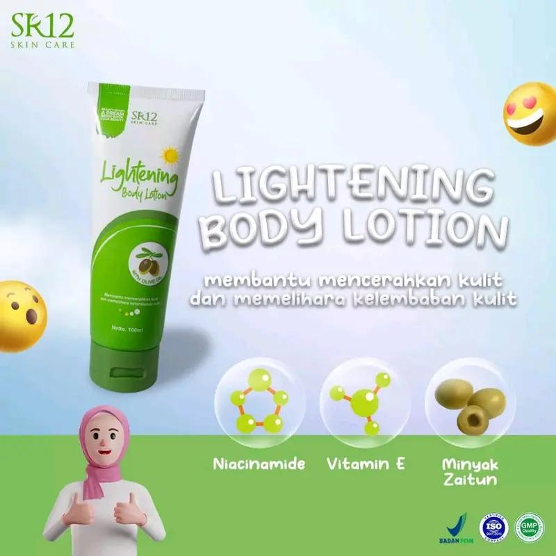 SR12 Lightening Body Lotion 100ml / Anti UV / SPF 30 PA+++ 4