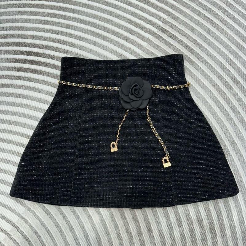    SALE   Chân Váy Dạ Nhung Dáng A Kèm Đai Tag 3 Lớp Dễ Mix Đồ Nữ Women 