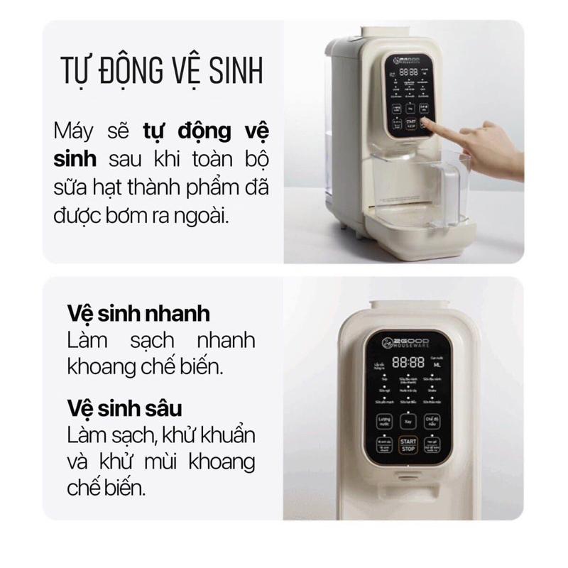 [Ca thủy tinh] Máy Làm Sữa Hạt Tự Động 2GOOD SONA I8 (1,2 Lít) - Tự Động Nấu, Tự Động Vệ Sinh, Khử Sạch Vi Khuẩn Và Mùi Thực Phẩm - TALAHA 7