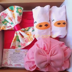 hampers fanta turban Bayi Baru lahir Cewek
