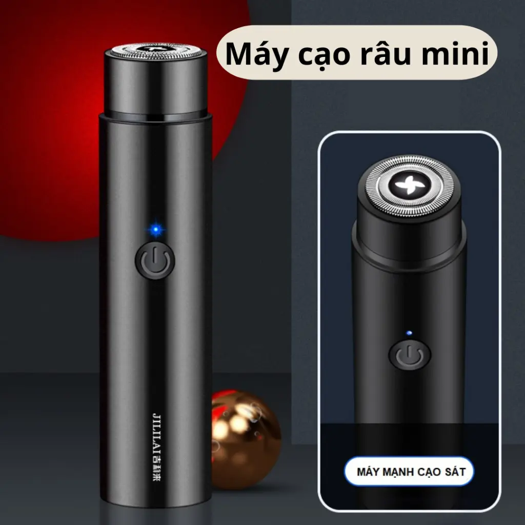 Máy cạo râu máy cạo lông mini chống nước kèm dây sạc tiện lợi sử dụng tại văn phòng,mang du lịch