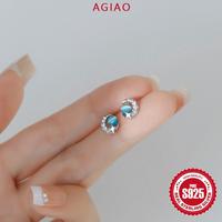 Gambar AGIAO Anting-anting Bintang Dan Bulan Berkilau Kecil Perhiasan Telinga Batu Mata Kucing Biru Yang Indah Untuk Gadis - Biru-4mm, 8mm dari A.GIAO.ID Kab. Gresik 5 Tokopedia