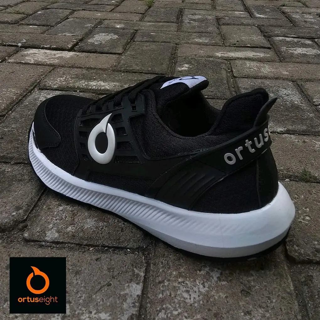TERBARU SEPATU OLAHRAGA/SEKOLAH/ORTUS SEPATU SANTAI/ SENAM Hak Datar Casual Hitam Casual Hitam Putih Pria Olahraga Hitam Casual Shoes Sneakers Sport Snekers