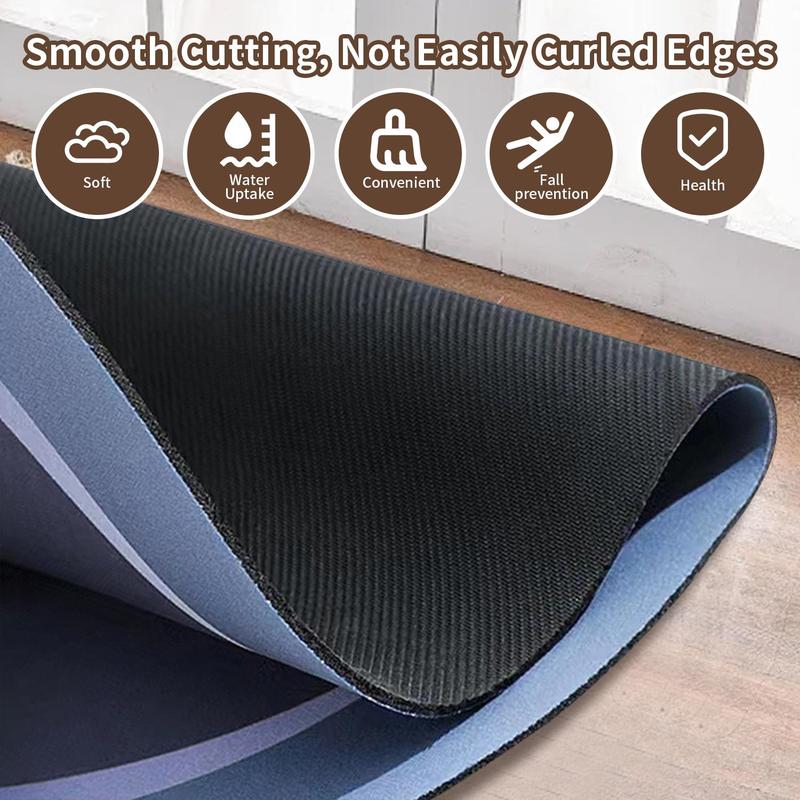 Product Introduction of Bathroom Mat, 3 Counts/set Non-slip Toilet U-shape & Rectangle Bathroom Mat, Soft Absorbent Bath Mat, Bathroom Accessories, Home Decor, Restroom Bathroom Supplies 3