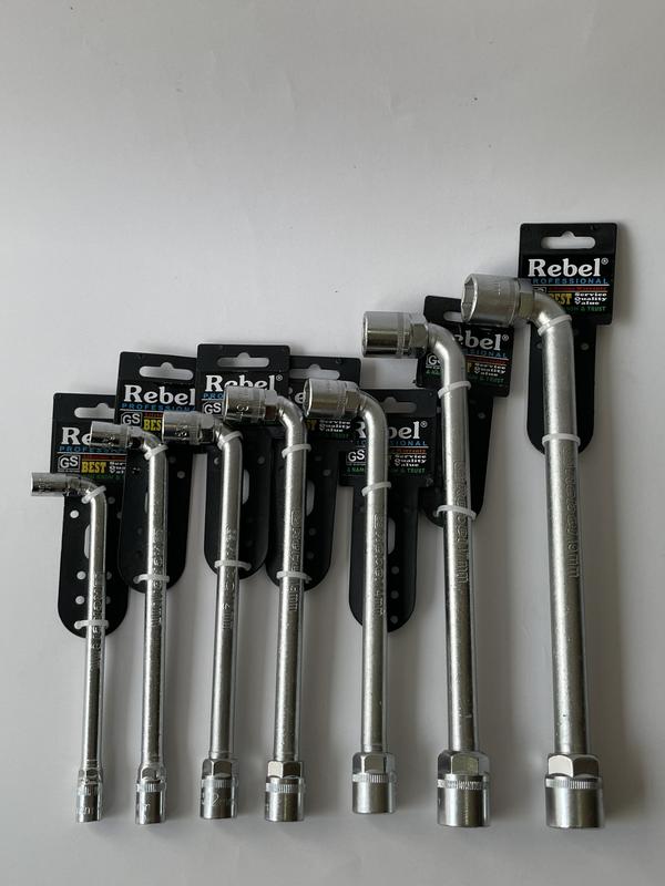 Cờ lê điếu chữ L Rebel tiêu chuẩn vặn ốc bán lẻ đủ size thông dụng