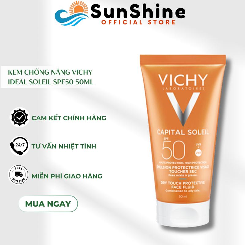 [CÔNG TY] Kem Chống Nắng Da Dầu Capital Soleil Dry Touch &  Kem Chống Nắng Anessa Perfect UV Sunscreen Mild Milk & Skincare Milk 60ml