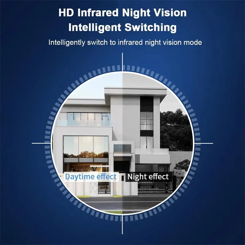 1080P Wireless Doorbell Camera, 1 Count 2-Way Audio Voice Changer Safe Doorbell, Waterproof Ring Doorbell Camera, 2.4Ghz WiFi Doorbell for Home Security 4