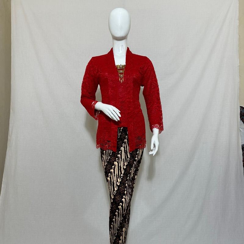 KEBAYA KUTU BARU BROKAT PENDEK / kebaya kutubaru brokat Kondangan Panjang 5