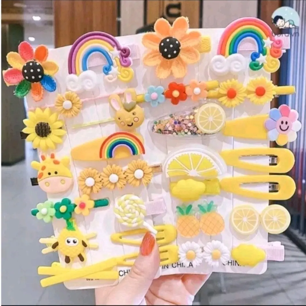 Kẹp tóc dễ thương cho bé gái Kẹp tóc