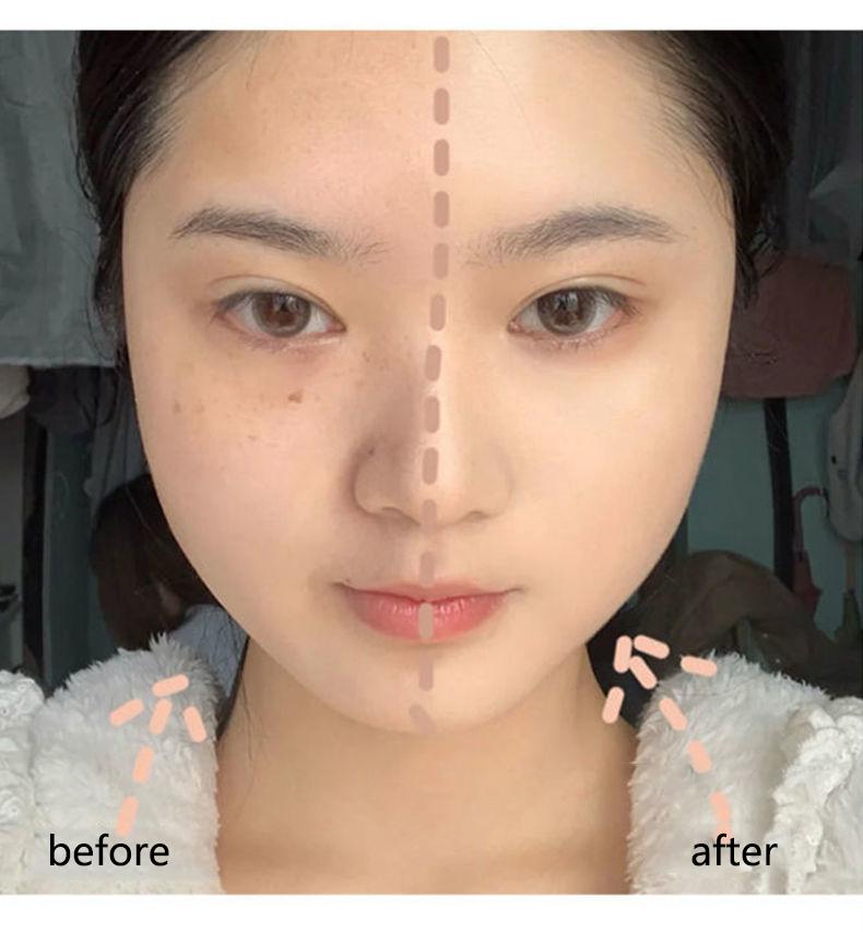 Product Introduction of 3Color Concealer Full Covers Dark Circles Acne Marks Spots Tear Furrows Concealer Cream Brighten Face Even Skin Color Foundation 9