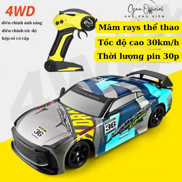 Xe Điều Khiển Từ xa DRIFT PRO H4 Siêu Ngầu Phiên Bản Tốc Độ