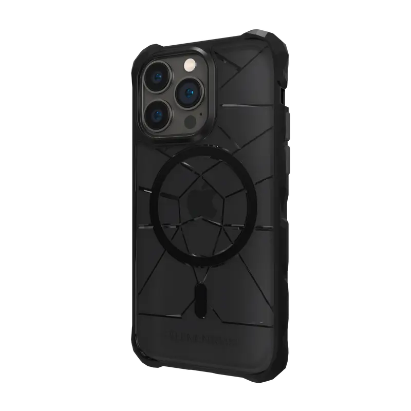 Casing iPhone 14 Pro Max Element Case SPECIAL OPS X5 with MagSafe - Smoke Black 1