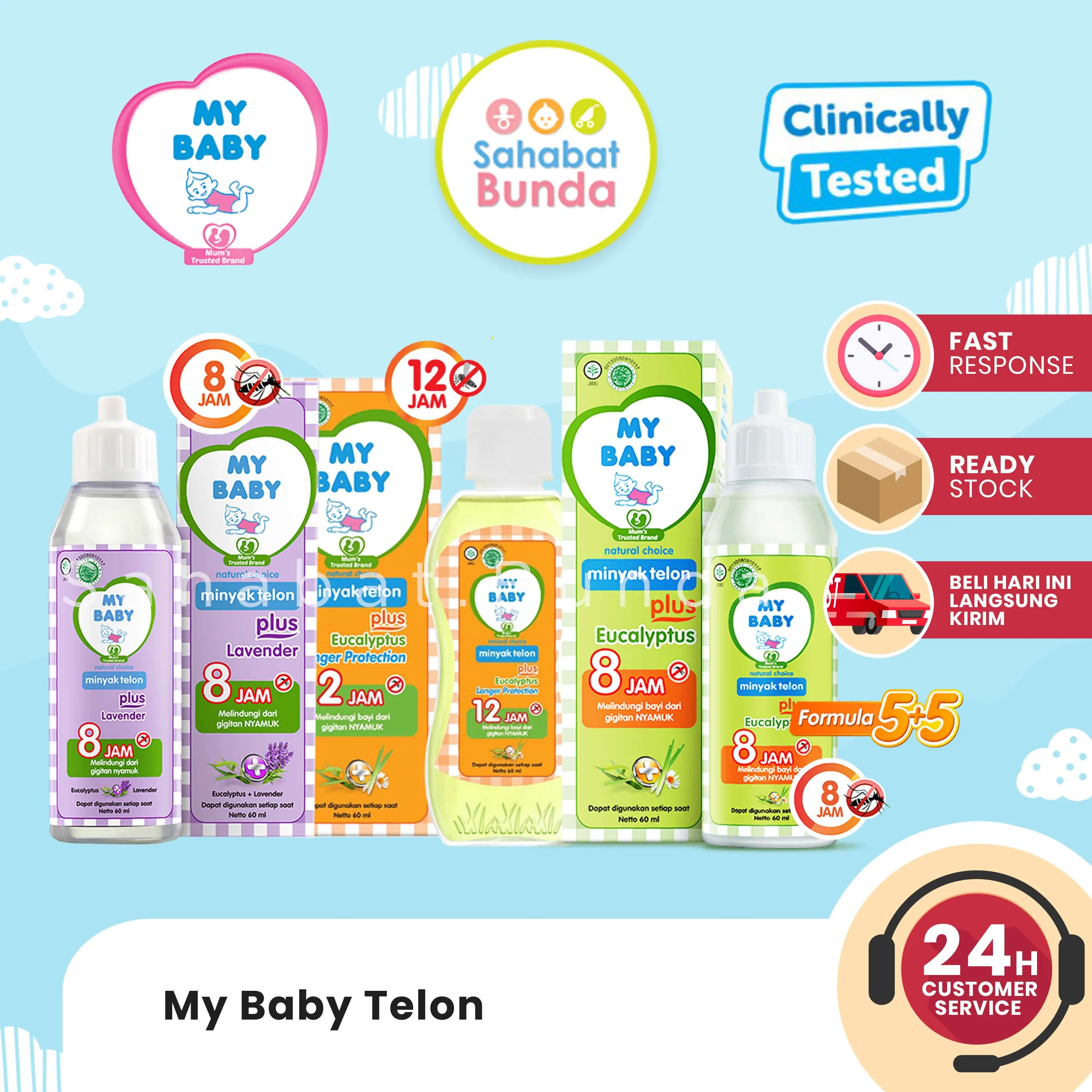 MY BABY Minyak Telon 150ml