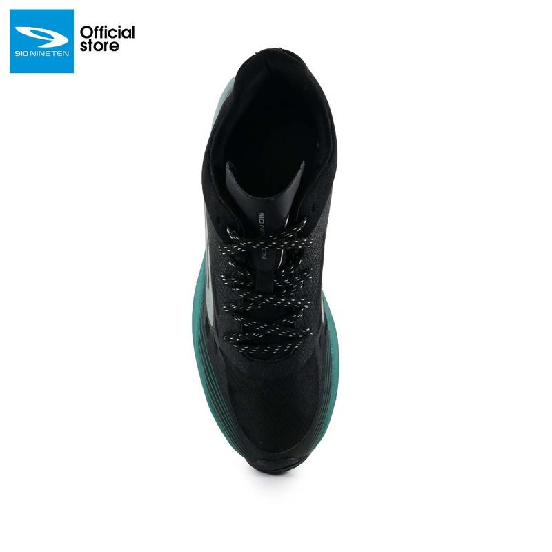 910 Nineten Haze Vision 1.0 Sepatu Lari - Hitam/Abu/Hijau Hydro 3