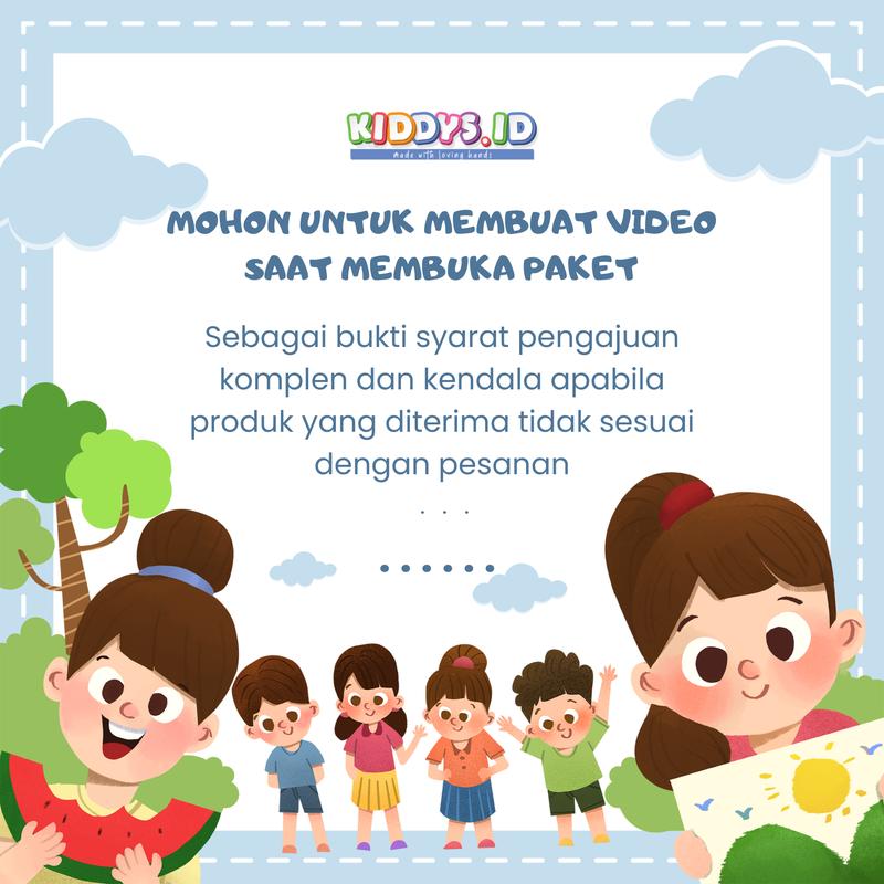 Kiddys Baju Anak Kaos Pendek Kerah Unisex Cotton 24s 1-8 Tahun KA100 4