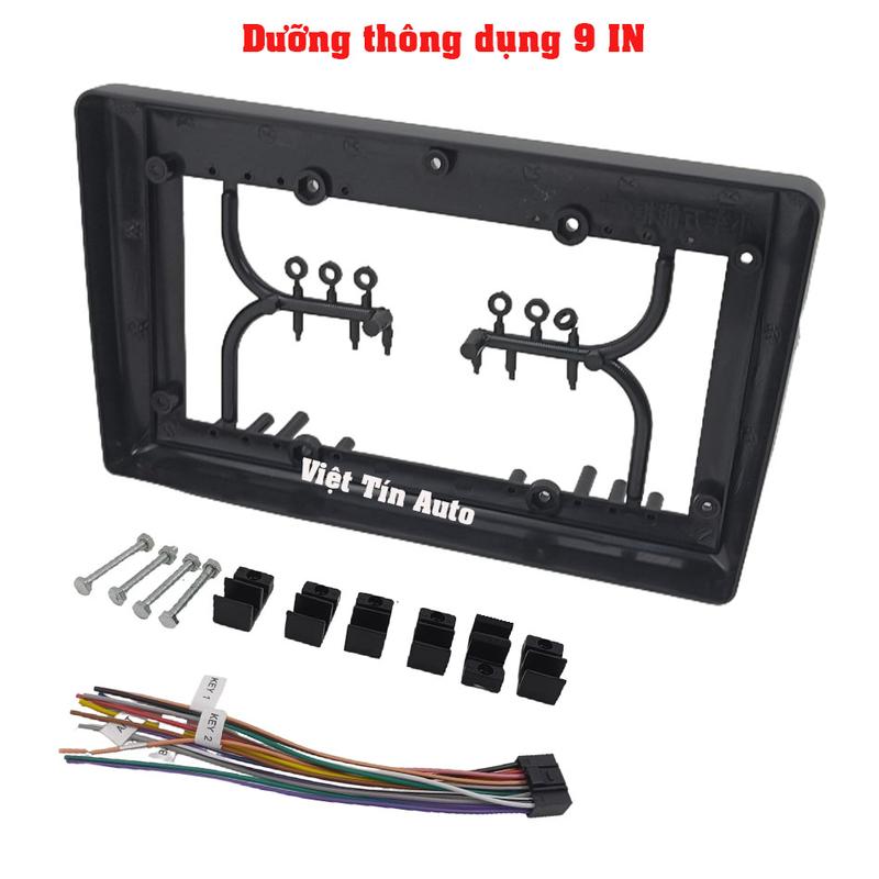 Mặt dưỡng 9 In thông dụng lắp màn hình Android 9 In cho xe tải, xe con