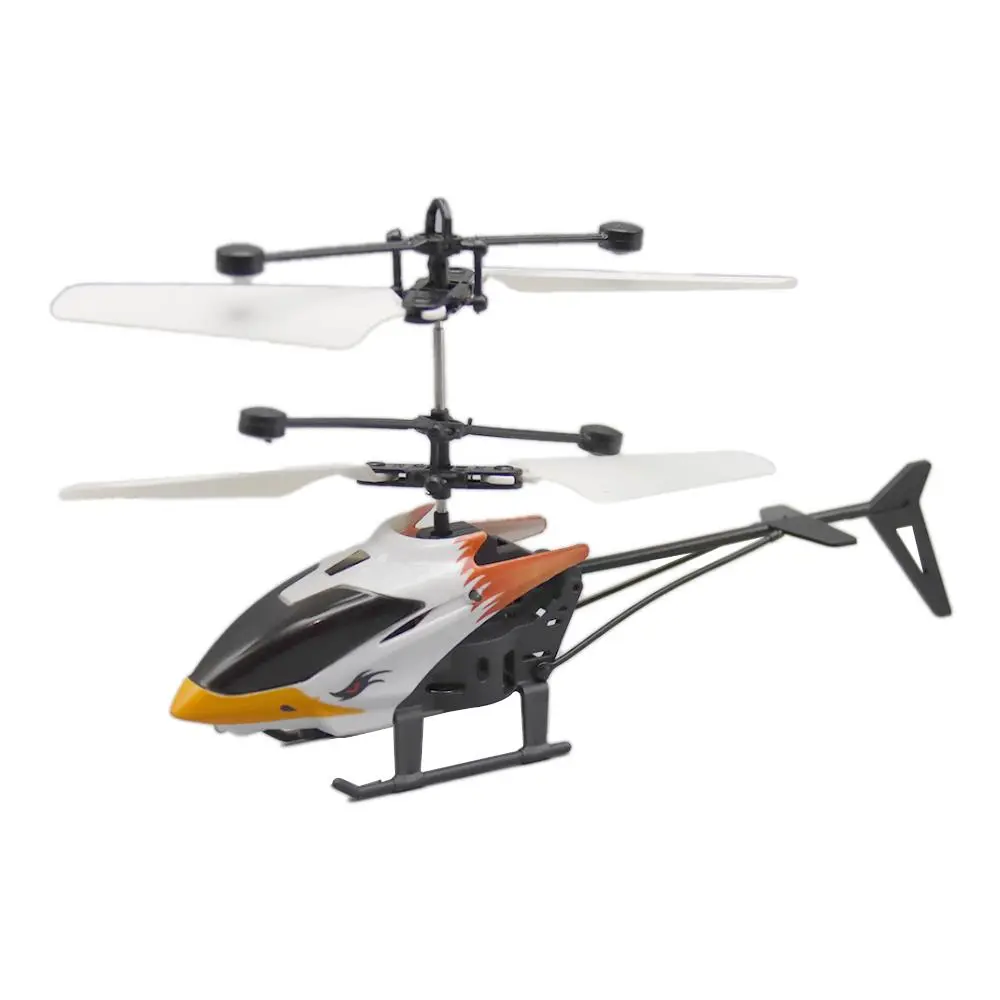 Remote Control Helicopter Toy, 1 Set 2 Channel Infrared Sensor Helicopter Toy, Electric & Remote Control Toys, without Battery, Valentine's Day Gift