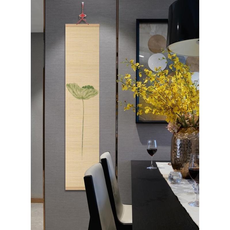 Mành Rèm Trúc In Hình Nghệ Thuật, Decor Trang Trí Nhà Hàng, Rèm Trúc Phòng Trà (giá bán theo lẻ hình) 4