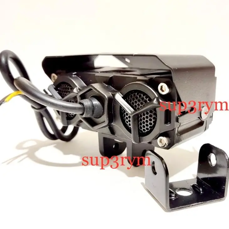 Lampu tembak LED Laser D2 D3 transformer SQL 3 mata lensa kuning putih 3