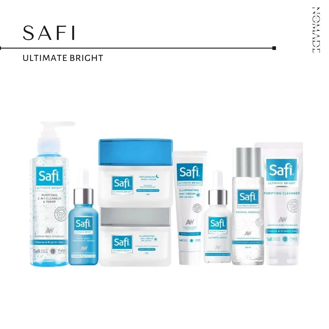 Safi Ultimate Bright Day Night Cream Cleanser