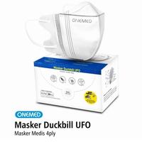 Gambar MASKER DUCKBILL UFO ONEMED 4 PLY MASKER MEDIS 3D MEDICAL ONLINE dari MEDICAL ONLINE_NEW Kota Tangerang 4 Tokopedia