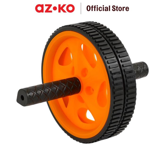 Gambar AZKO Kinetic Abs Roller Wheel - Hitam/Kuning Slide Wheel Alat Fitness Perlengkapan Olahraga dari AZKO ID Kota Administrasi Jakarta Barat Tokopedia