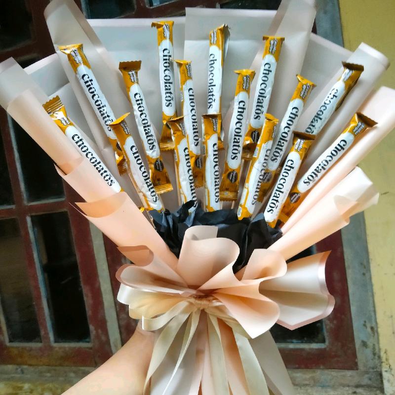 Buket murah (chocolatos) 4