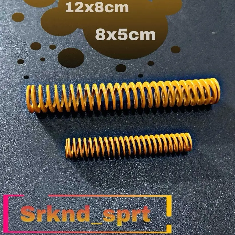 Per sepasang per pcp kuning OD 12x8cm dan per valve kuning od 8x5cm
