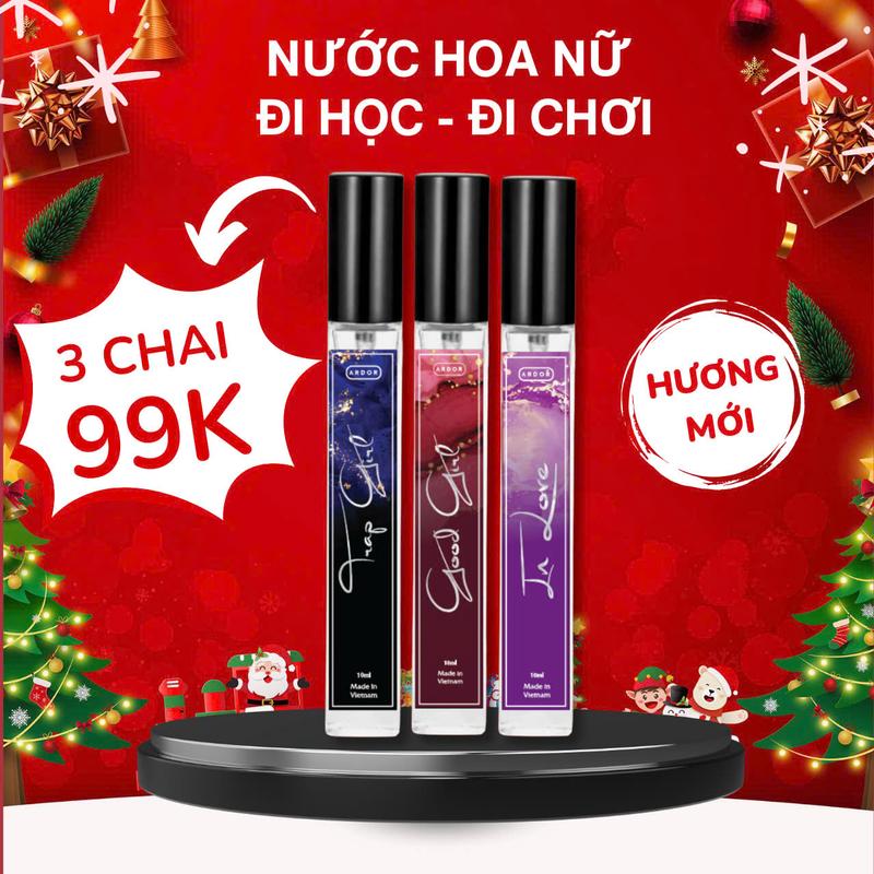TikTokXmas  Tinh Dầu Nước Hoa Nữ Good Girl, Trap Girl, In Love ARDOR 10ml Tinh Dầu Thơm Mini Quyến Rũ Thơm Lâu Gợi Cảm Đi Học Đi Chơi Perfume Cosmetic Women Xịt Thơm