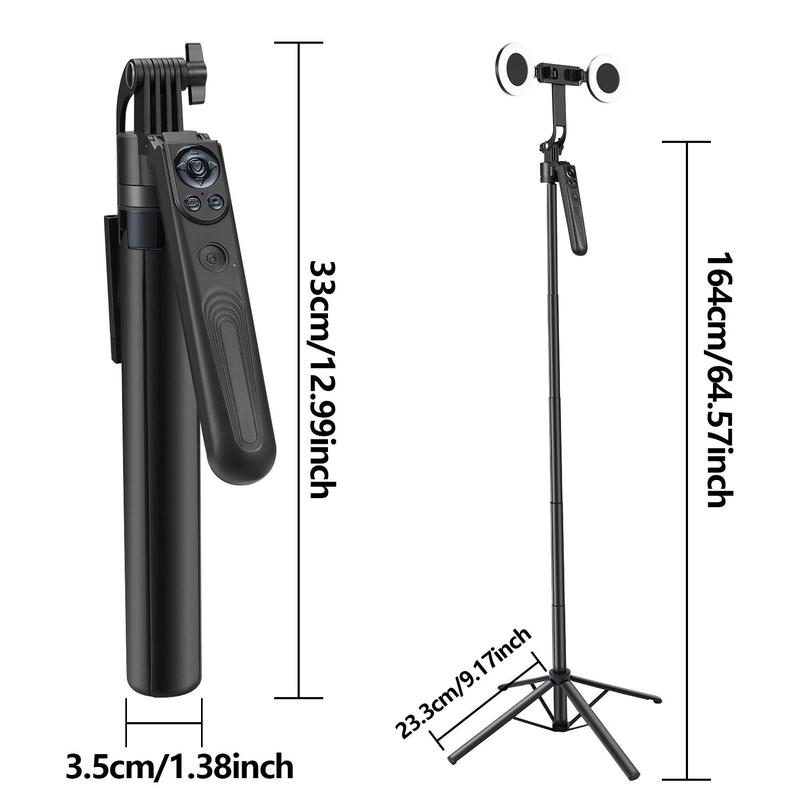 Auto Face Tracking Phone Holder, 360° Rotation Face Body Phone Tracking Tripod, Smart Shooting Camera Mount for Live Vlog Streaming Video, Selfie 1