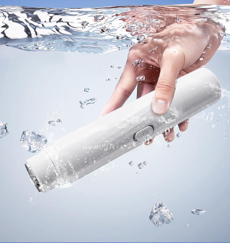 Product Introduction of Ladies Electric Shaving Machine Double Head Female Shaving Knife Female Armpit Hair Private Pubic Hair Household Hair Removal Knife Beard Knife 9