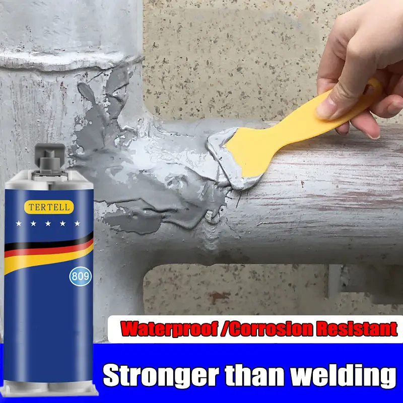 100% Original Welding Glue Metal Repair Glue AB Adhesive A+B Caster Glue Waterproof Super Glue All Purpose Multifunctional Glue industrial repair glue Metal Repair Agent Crack Sealant