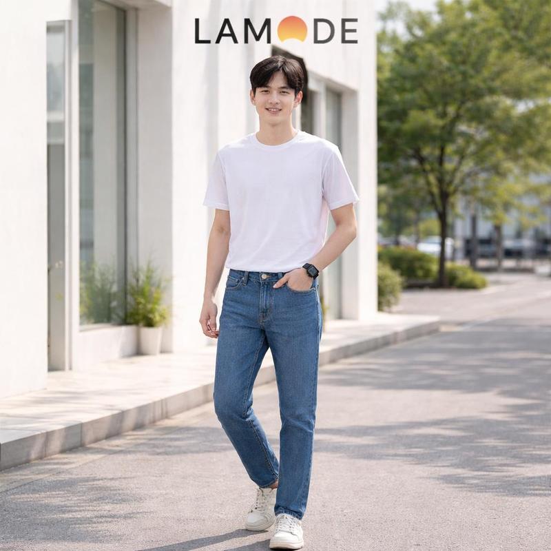 Quần Jeans Nam Lamode Regular LJN0080S0