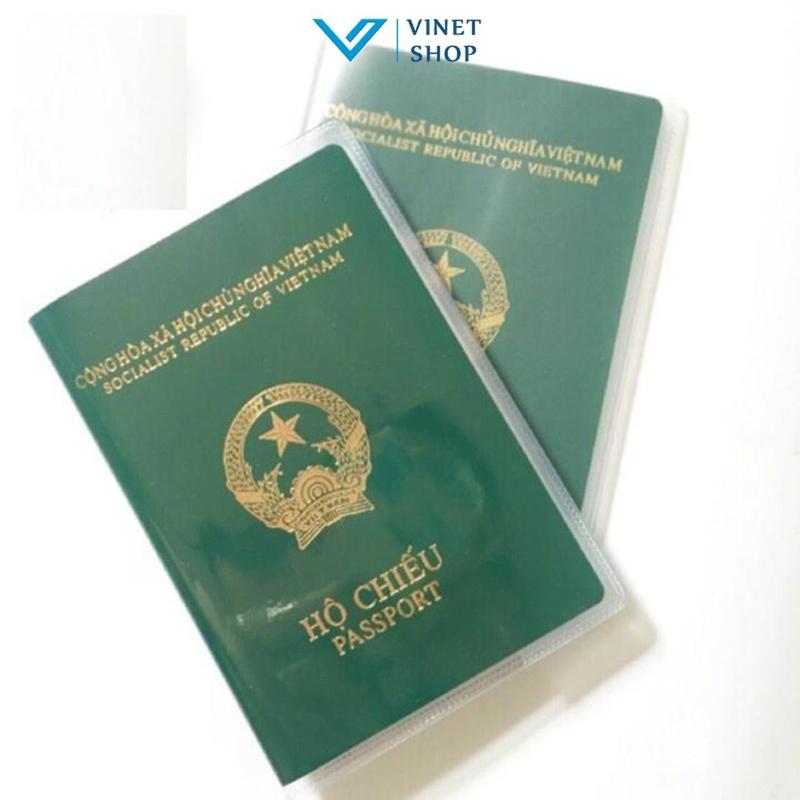  Bao nhựa trong cho Passport – Vỏ bọc hộ chiếu - Ví đựng hộ chiếu PVC trong -dc3785 Nhung Nam 