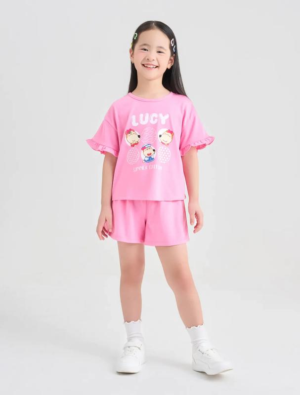 Bộ quần áo bé gái CANIFA 1ST25S001 2