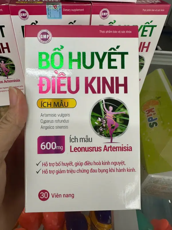 [Chính hãng] Bổ huyết Điều kinh _ Hỗ trợ điều kinh, giảm đau bụng kinh, lưu thông tuần hoàn _ Giảm tình trạng da xanh xao, khí sắc kém 2