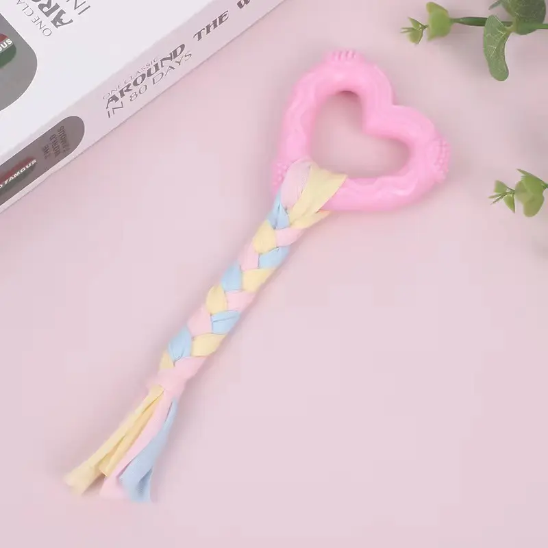 Wholesale of dog toys, chew toys, knots, pet teeth cleaning toys, TPR molars, dog toys, factory direct sales