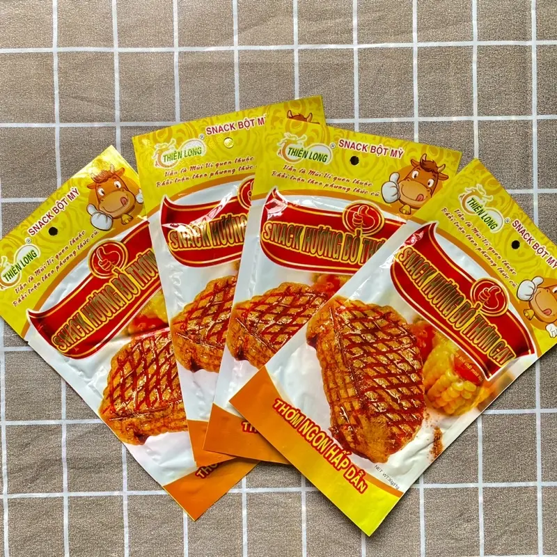 Snack hương bò thơm cay, Gói bò miếng tuổi thơ
