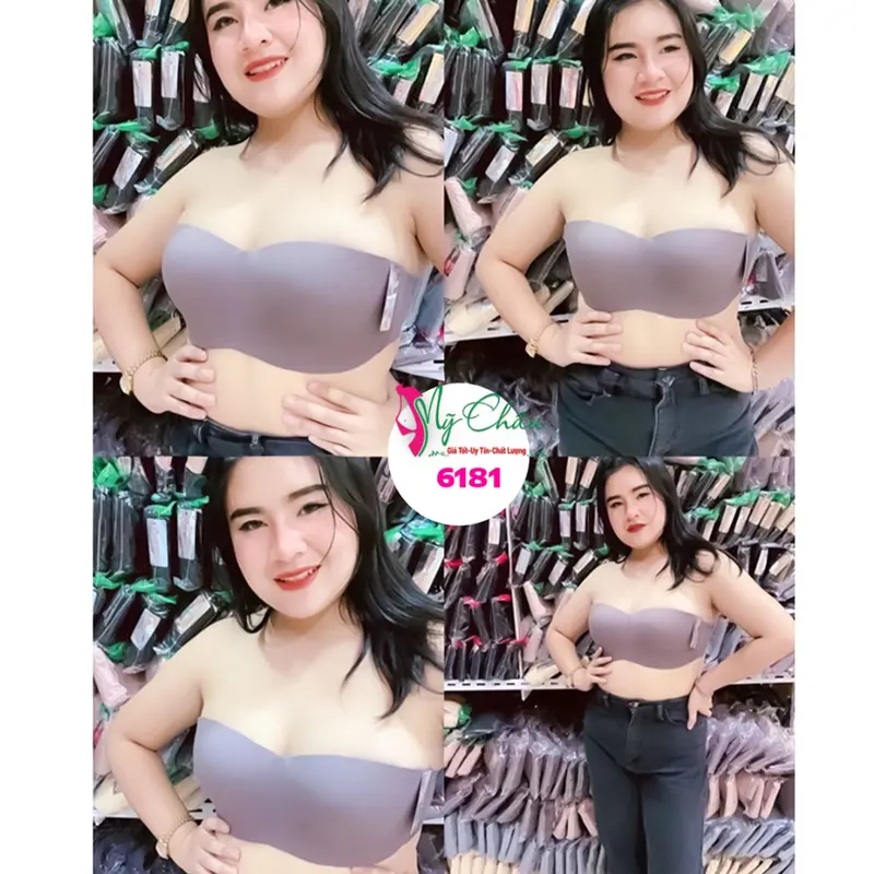Áo ngực Bᶖgsize cúp C, quả ngang, Sisterhood 6181 chống tụt, áo lót Thái vải su bản lớn, không mút, có gọng, Mỹ Châu 6