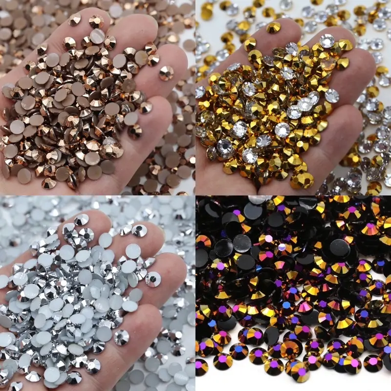 1000pcs rhinesstone jelly AB 2 3 4mm / manik henna / manik tasbih