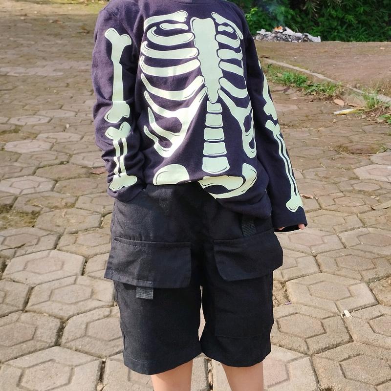 Celana kargo anak pendek/celana kekinian/celana pendek/celana anak 4