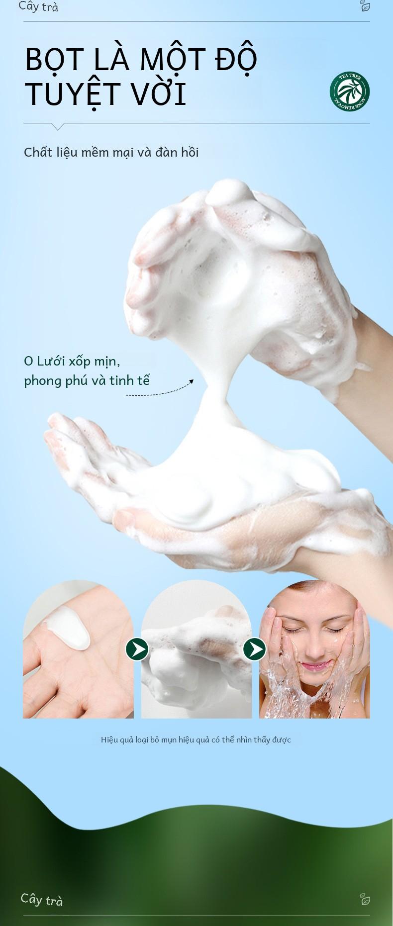 Product Introduction of Bộ Chăm Sóc Da Cây Trà, SADOER, 5 Món, Làm Sạch, Dưỡng Ẩm, Dưỡng Ẩm Skincare Làm Đẹp Da Serum Cho Bé sữa _ 4