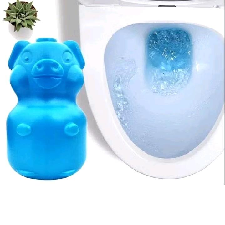 Combo 10 Lọ Thả Bồn Cầu Hình HEO/GẤU, Diệt Khuẩn Khử Mùi Tẩy Sạch Các Mảng Bám,Lưu Hương Thơm Dài Lâu 3