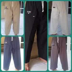 Celana Sirwal Pangsi Muslim  Cinkrang Pria Dewasa