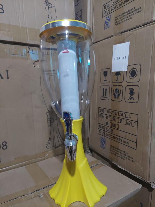 Tháp bia 2 lít HC298 và HC18 có đèn led 7 màu, lõi đá giữ lạnh, vòi rót Tháp đựng bia tươi giúp beer lạnh lâu cho quán nhậu, bar 7