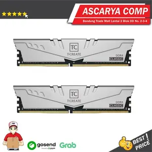 TEAM T-CREATE CLASSIC 32GB Kit (16GBX2) DDR4 3200MHz PC4-25600