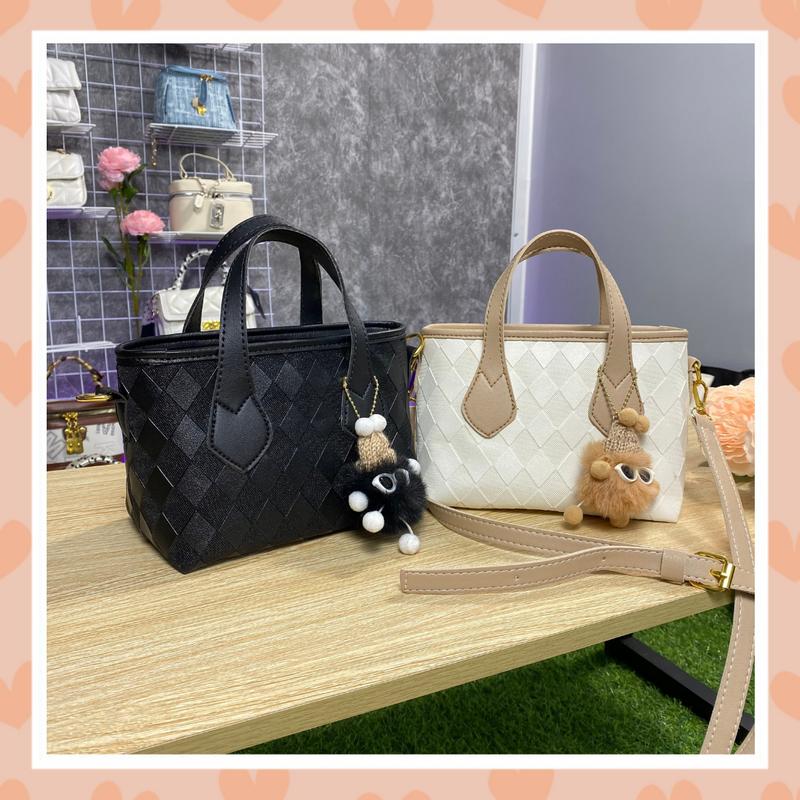  Túi xách nữ đeo vai vân da ô trám thời trang K09 