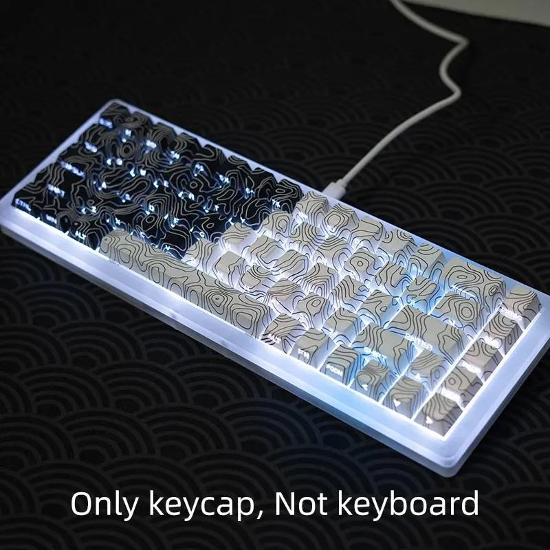 Mixed Color Keycap, PBT Material Keycap, Keyboard Keycap for - TikTok Shop
